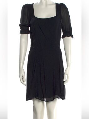 Reformation Mini Puff Sleeve Dress